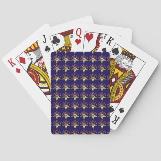 Plezierige tijd pokerkaarten (Achterkant)