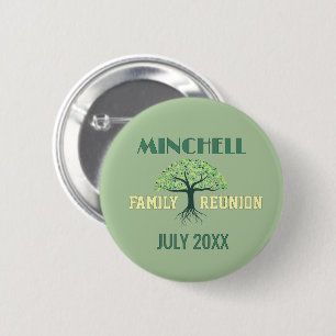 Plezierige tijden! Aangepaste gezamenlijke familie Ronde Button 5,7 Cm