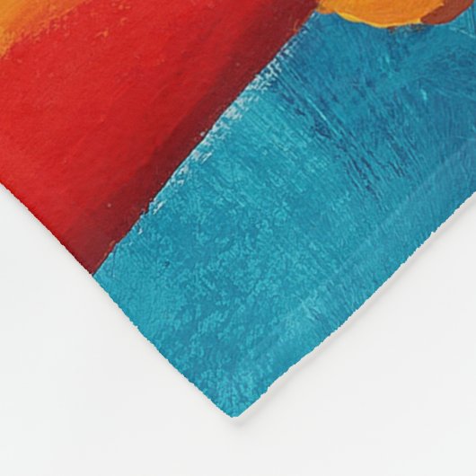 Plezierige trendy grillige gebogen kat en kitten fleece deken (Hoek)