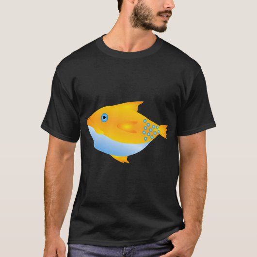 Plezierige Vis T-shirt (Voorkant)