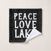 plezierige VREDE - HOUD - GELIJKHEID | Bad Handdoek (Wasdoekje)