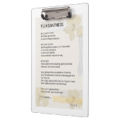 Plezierigheid Inspirerend gedicht geschreven woord Klembord (Links)