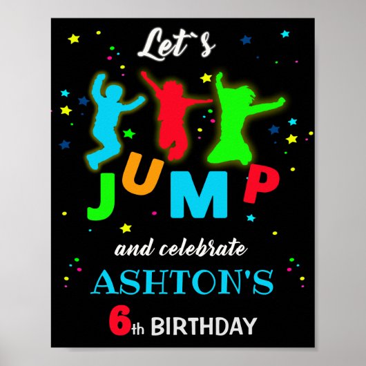 Plezierpartij voor welkom feest poster (Voorkant)