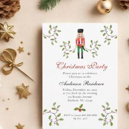 Pleziersoldaat Holly met kerstfeest Aankondiging