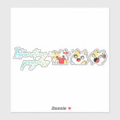 Pleziertekst3 Sticker (Vel)