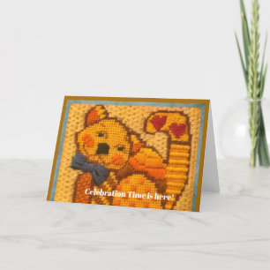Pleziertijd Happy Cat Birthday! Kaart