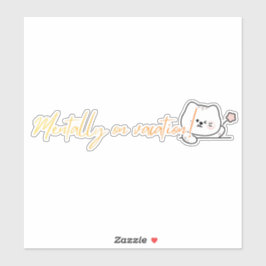 Plezierzin2 Sticker