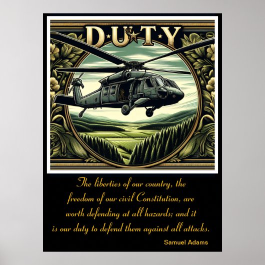 Plicht: Bewaker van het Groene Poster (Voorkant)