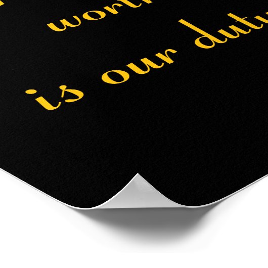 Plicht: Bewaker van het Groene Poster (Hoek)