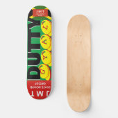 PLICHT GYAL. JMT 8 1/4"Skateboarddek Persoonlijk Skateboard (Voorkant)