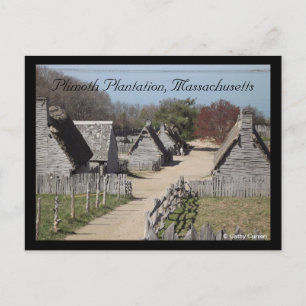 Plimoth Plantation, Massachusetts Briefkaart