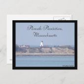 Plimoth Plantation, Massachusetts Briefkaart (Voorkant / Achterkant)