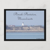 Plimoth Plantation, Massachusetts Briefkaart (Voorkant)