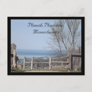 Plimoth Plantation, Massachusetts Briefkaart