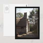 Plimoth Plantation, Massachusetts Briefkaart (Voorkant / Achterkant)