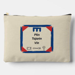 Plin Tajarin Vin Piemont Vlag Badge Etui