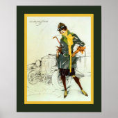 Plinio Codognato ~ Fiat 509 ~ 1926 Adverteren ~ Poster (Voorkant)