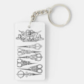 Plissé Sleutelhanger (achterkant)