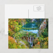 Plitandermeren in Kroatië Briefkaart (Voorkant / Achterkant)