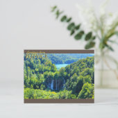 Plitvice Lake Briefkaart (Staand voorkant)