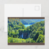 Plitvice Lake Briefkaart (Voorkant / Achterkant)