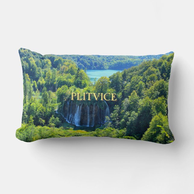 Plitvice Lake Kussen (Voorkant)