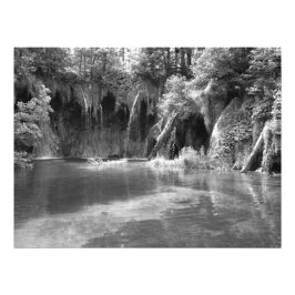 Plitvice Lakes, Kroatië Foto Afdruk