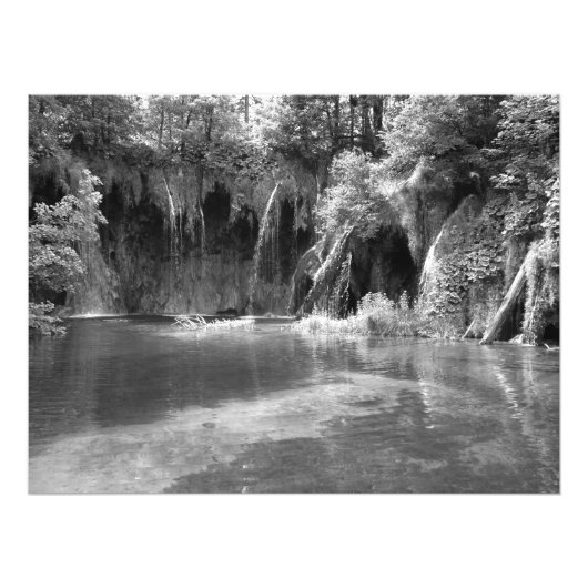 Plitvice Lakes, Kroatië Foto Afdruk (Voorkant)