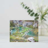 Plitvice Lakes, Kroatië - Nationaal briefkaart van (Staand voorkant)