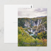 Plitvice Lakes, Kroatië - Nationaal park Briefkaart (Voorkant / Achterkant)
