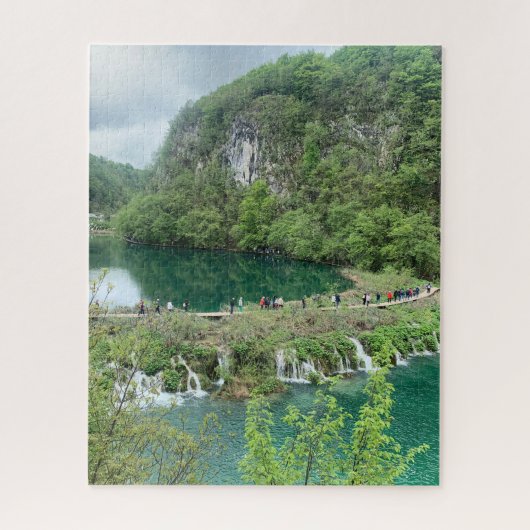 Plitvice Lakes Legpuzzel (Verticaal)