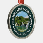 Plitvice Lakes NP Metalen Ornament (Rechts)