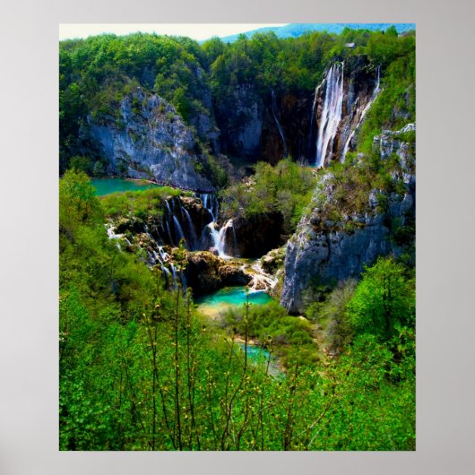 Plitvice Lakes Poster (Voorkant)