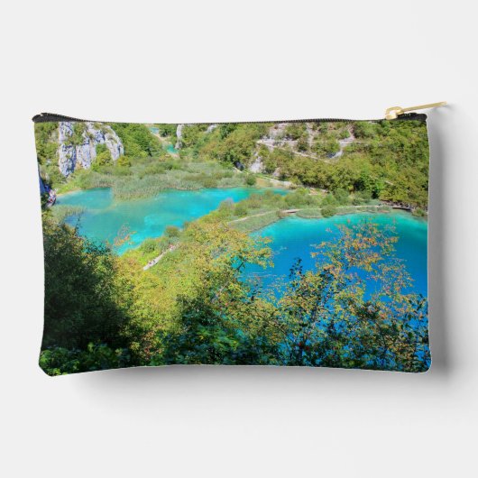 Plitvice Meren Print Cut Naaizak Etui (Achterkant)