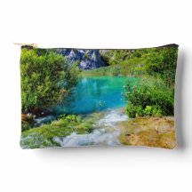 Plitvice Meren Print Cut Naaizak