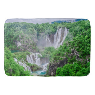 Plitvice meren waterval badmat