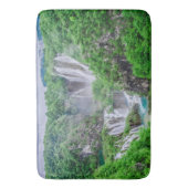 Plitvice meren waterval badmat (Voorkant Verticaal)