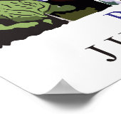 Plitvice watervallen, poster voor oldtimers (Hoek)