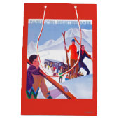 PLM Poster voor de bevordering van de spoorwegen Medium Cadeauzakje (Achterkant)