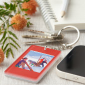 PLM Poster voor de bevordering van de spoorwegen Sleutelhanger (Voorkant Rechts)