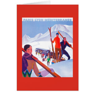 PLM Poster voor de bevordering van spoorwegen