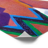 PLM Poster voor de bevordering van spoorwegen (Hoek)