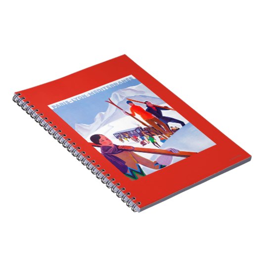 PLM Poster voor de bevordering van spoorwegen Notitieboek (Rechterzijde)