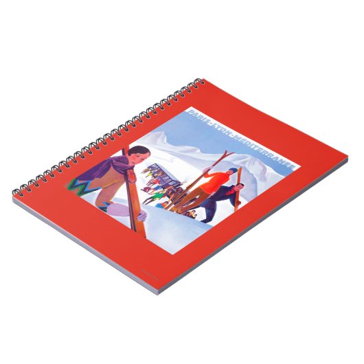 PLM Poster voor de bevordering van spoorwegen Notitieboek (Linkerzijde)