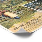 PLM Sail les Bains Frankrijk Vintage Poster 1895 (Hoek)