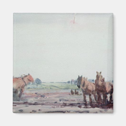 Ploedpaarden Magneet (Voorkant)