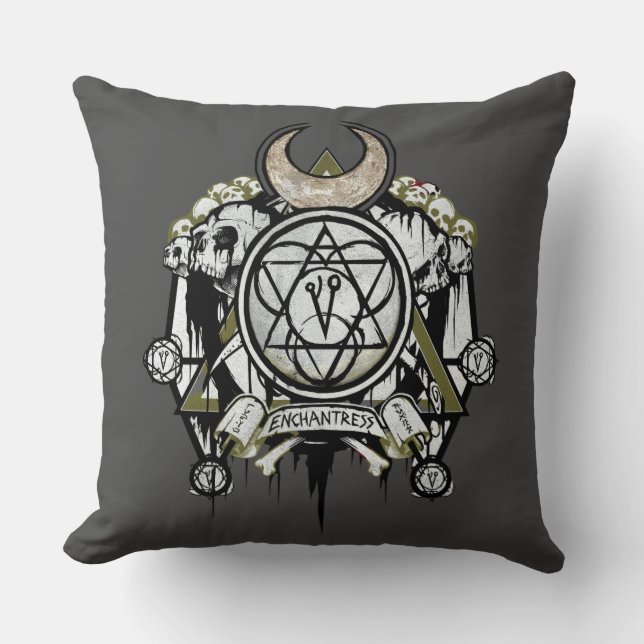 Ploeg | van de zelfmoord het Art. van het Tattoo Kussen (Voorkant)