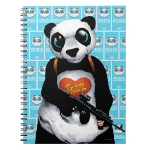 Ploeg van de zelfmoord Panda Notitieboek