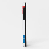 Ploeg | van de zelfmoord Rood en Blauw Logo Case-Mate iPhone Case (Achterkant/links)