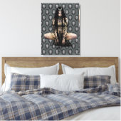 Ploeg | van de zelfmoord Tovenares Canvas Afdruk (Insitu (Slaapkamer))